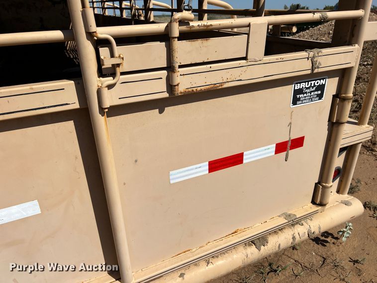 image for item DO8827 2012 Bruton  livestock trailer