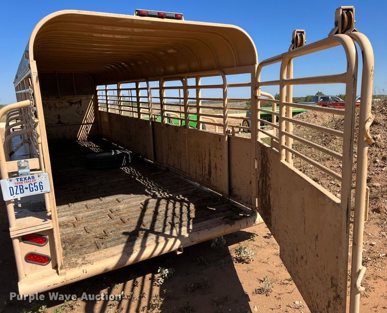 image for item DO8827 2012 Bruton  livestock trailer