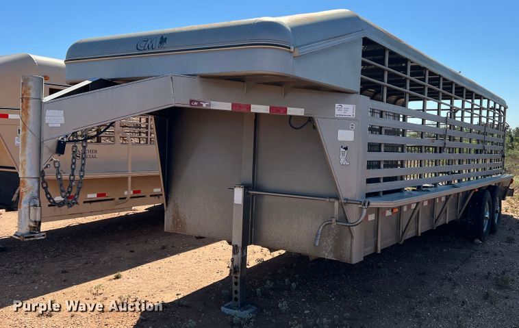 image for item DO8828 2009 CM  livestock trailer