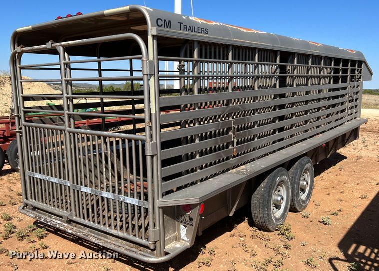 image for item DO8828 2009 CM  livestock trailer
