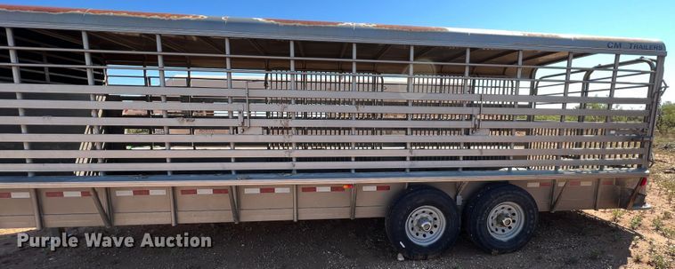 image for item DO8828 2009 CM  livestock trailer