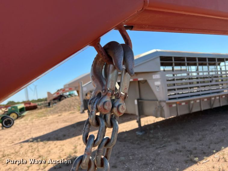 image for item DO8829 Red Rhino  hay bale trailer