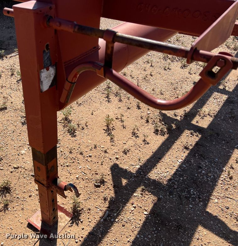 image for item DO8829 Red Rhino  hay bale trailer