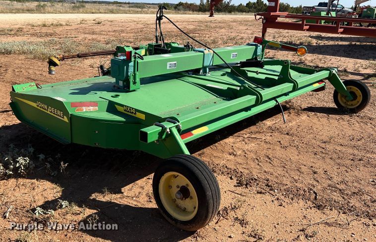 image for item DO8830 John Deere HX14  rotary mower