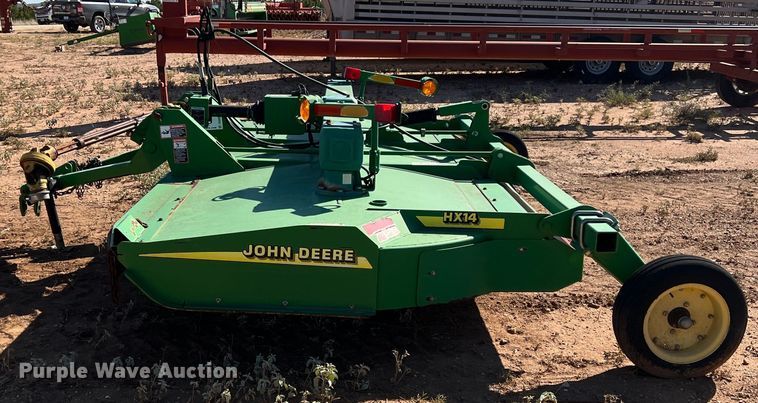 image for item DO8830 John Deere HX14  rotary mower