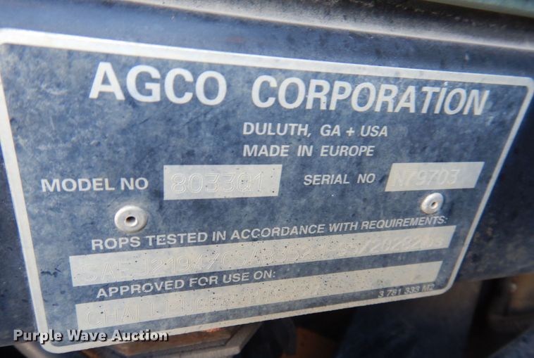 image for item DP0368 2008 Challenger MT635B  MFWD tractor