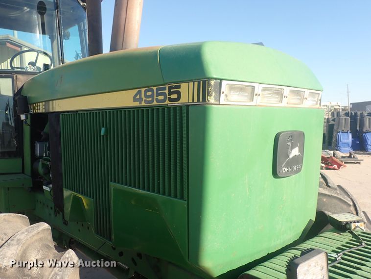 image for item DQ2966 1989 John Deere 4955  MFWD tractor