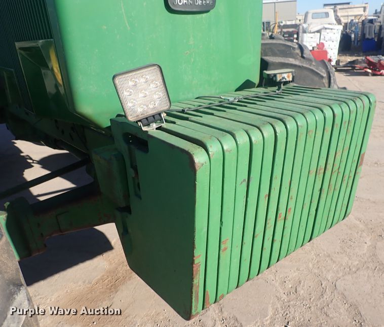 image for item DQ2966 1989 John Deere 4955  MFWD tractor