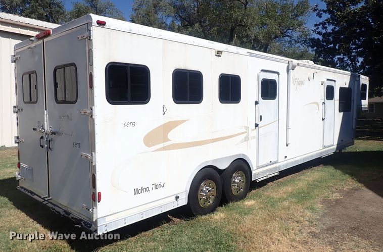 image for item DQ2989 2003 Keifer S-E173  livestock trailer