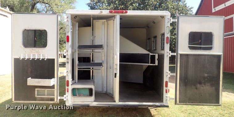 image for item DQ2989 2003 Keifer S-E173  livestock trailer