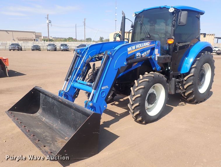 image for item DQ2998 2015 New Holland T4.75  MFWD tractor