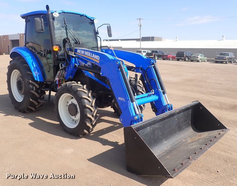image for item DQ2998 2015 New Holland T4.75  MFWD tractor