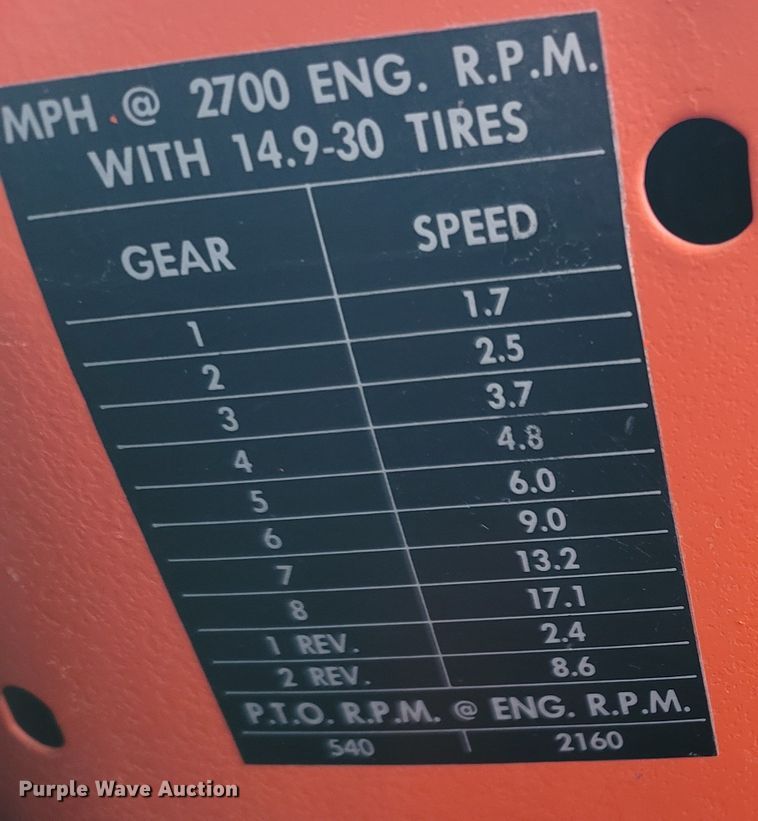 image for item DR3335 Allis-Chalmers 5050  MFWD tractor