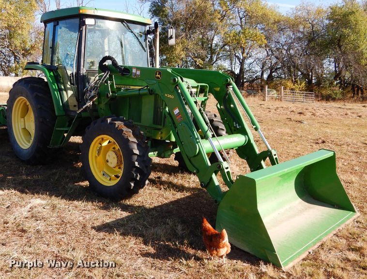 image for item DS6283 2000 John Deere 6405  MFWD tractor