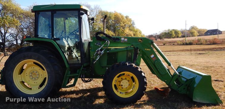 image for item DS6283 2000 John Deere 6405  MFWD tractor