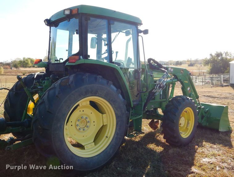 image for item DS6283 2000 John Deere 6405  MFWD tractor