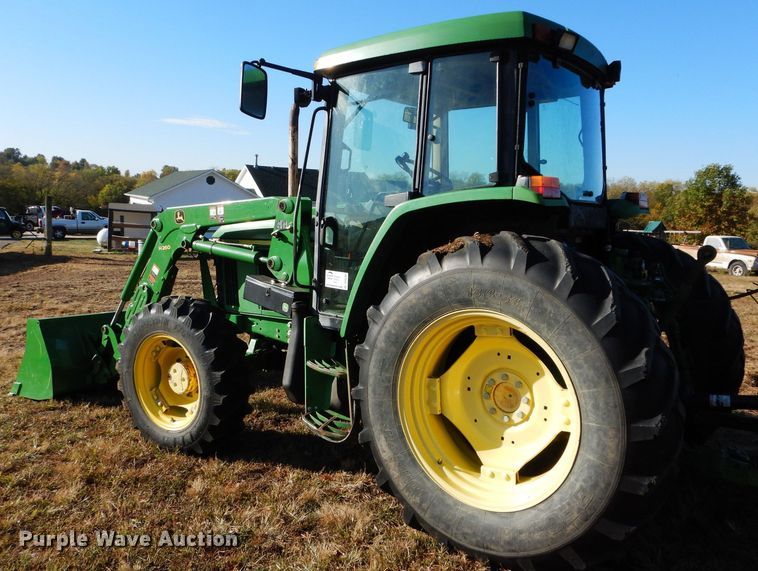 image for item DS6283 2000 John Deere 6405  MFWD tractor