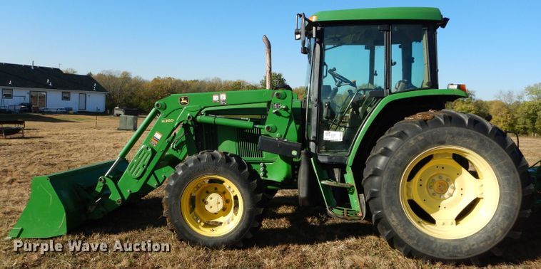 image for item DS6283 2000 John Deere 6405  MFWD tractor