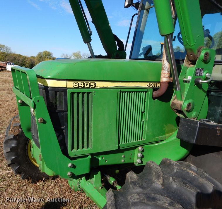 image for item DS6283 2000 John Deere 6405  MFWD tractor
