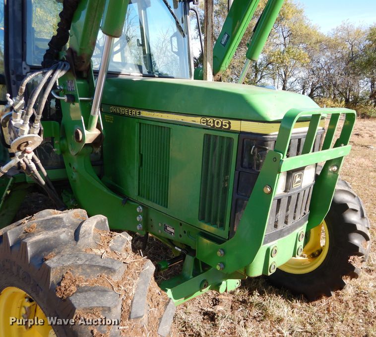 image for item DS6283 2000 John Deere 6405  MFWD tractor