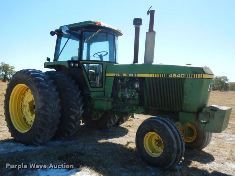 image for item HF9390 1980 John Deere 4840  tractor