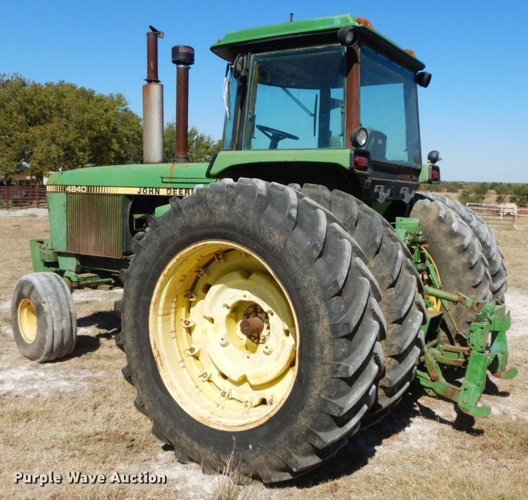 image for item HF9390 1980 John Deere 4840  tractor