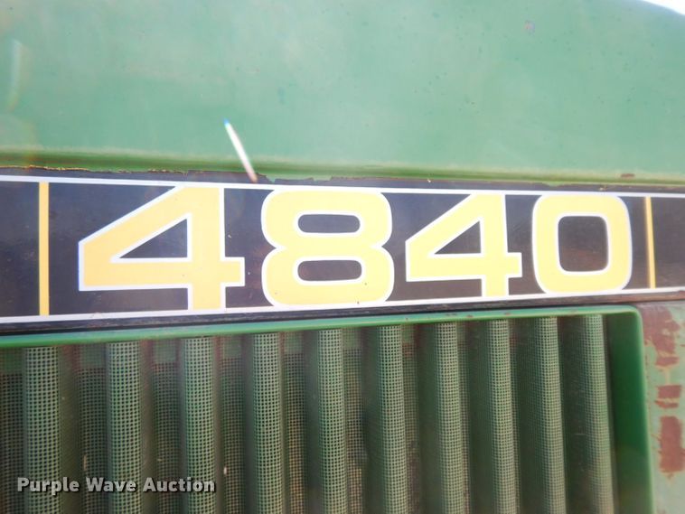 image for item HF9390 1980 John Deere 4840  tractor