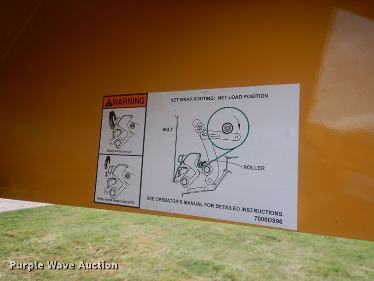 image for item HU9452 2021 Vermeer 605N Cornstalk Special  round baler