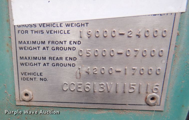 image for item HU9457 1973 Chevrolet C60  grain truck