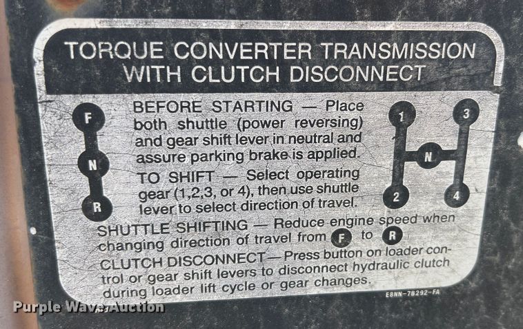 image for item HX9915 Ford  landscape tractor