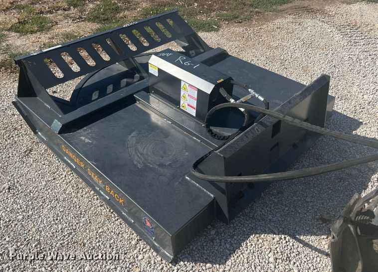 image for item HX9931 Wolverine  72" W skid steer rotary mower