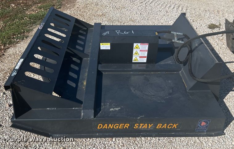 image for item HX9931 Wolverine  72" W skid steer rotary mower