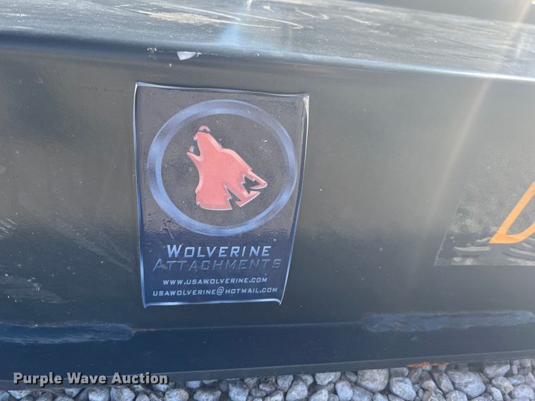 image for item HX9931 Wolverine  72" W skid steer rotary mower