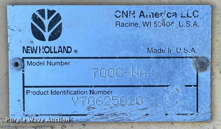 image for item JD9223 New Holland 750HD  windrower disc head