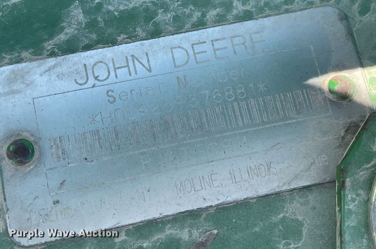 image for item JD9242 1998 John Deere 925  flex head