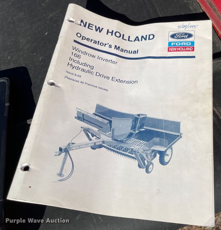 image for item JD9265 New Holland 166  windrow turner