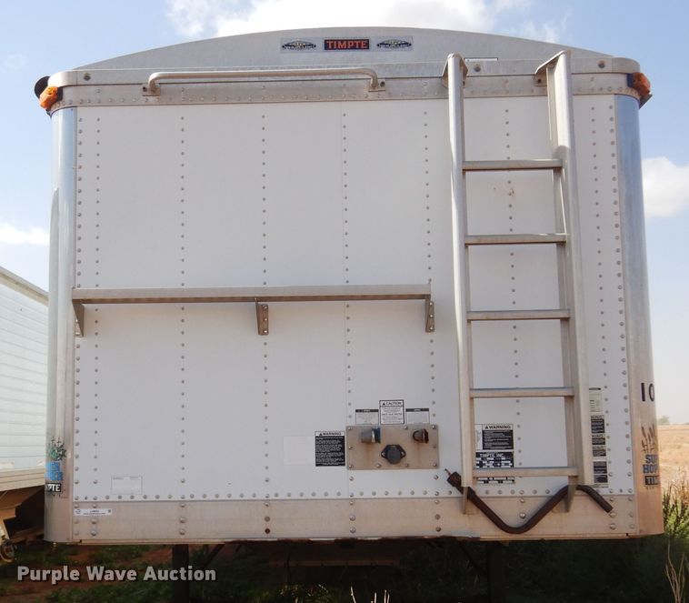 image for item JJ9663 2011 Timpte Super Hopper 4066  grain trailer