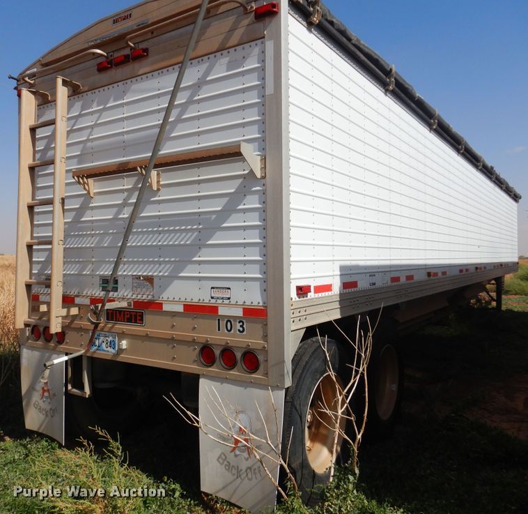 image for item JJ9663 2011 Timpte Super Hopper 4066  grain trailer
