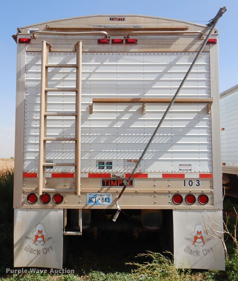 image for item JJ9663 2011 Timpte Super Hopper 4066  grain trailer