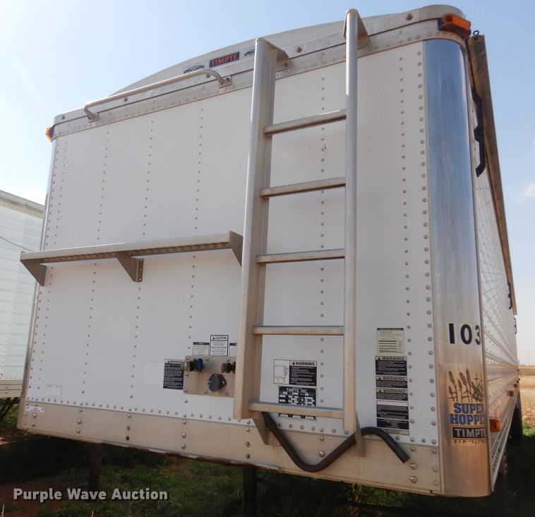 image for item JJ9663 2011 Timpte Super Hopper 4066  grain trailer