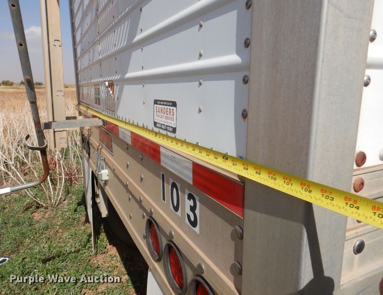 image for item JJ9663 2011 Timpte Super Hopper 4066  grain trailer