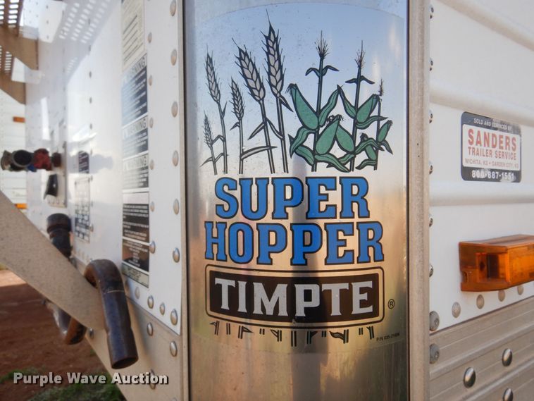 image for item JJ9663 2011 Timpte Super Hopper 4066  grain trailer