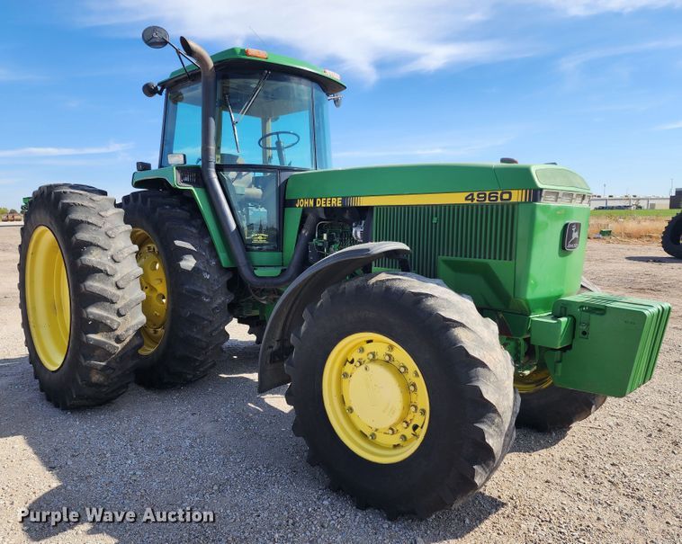 image for item KC9403 1993 John Deere 4960  MFWD tractor