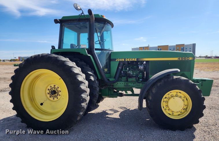 image for item KC9403 1993 John Deere 4960  MFWD tractor