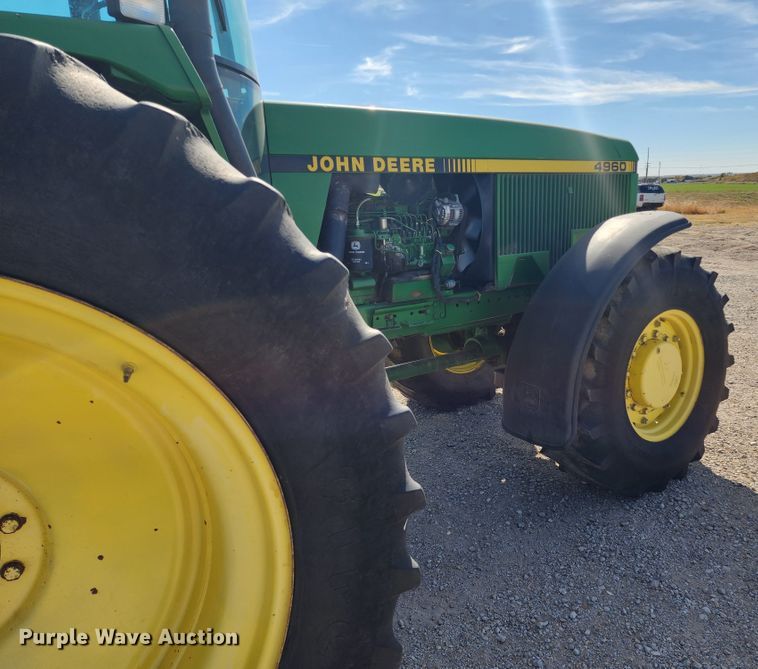 image for item KC9403 1993 John Deere 4960  MFWD tractor