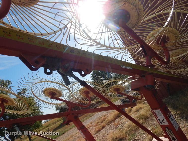 image for item KU9640 H&S V-12  hay rake