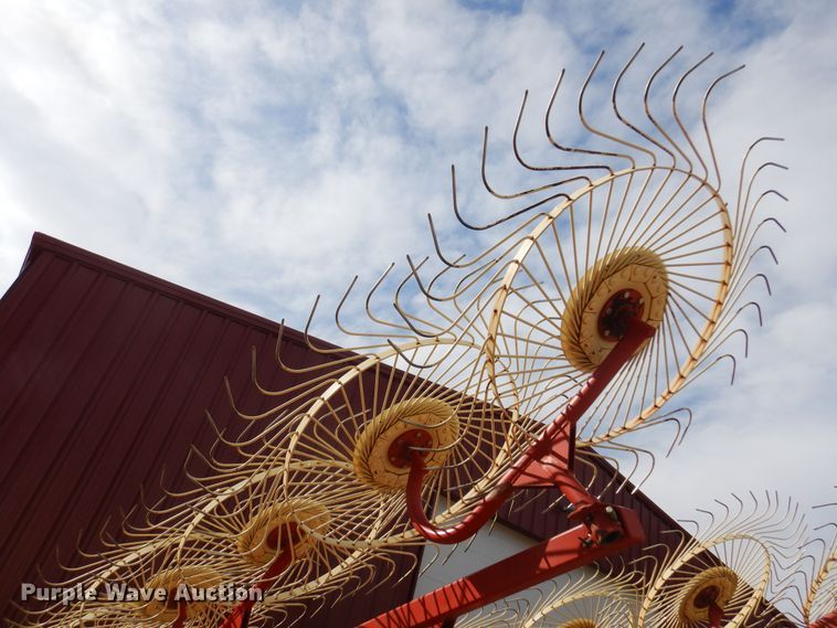 image for item KU9640 H&S V-12  hay rake