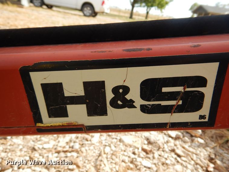 image for item KU9640 H&S V-12  hay rake