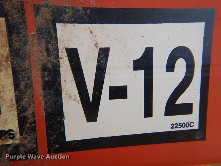 image for item KU9640 H&S V-12  hay rake