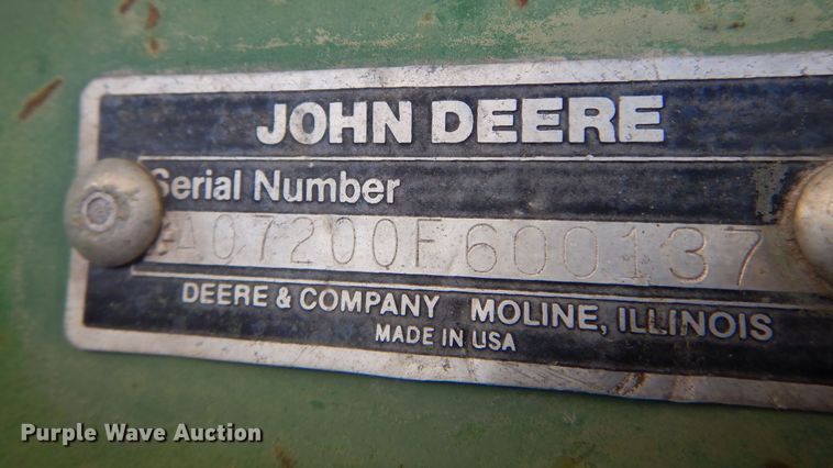 image for item KU9644 John Deere 7200 Max Emerge 2  planter
